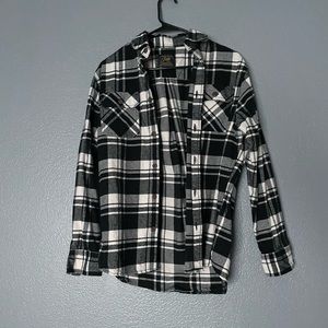 Black and white Flannel
